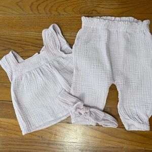 Light Purple Grayson Mini 3 Piece Set, 3-6 Months